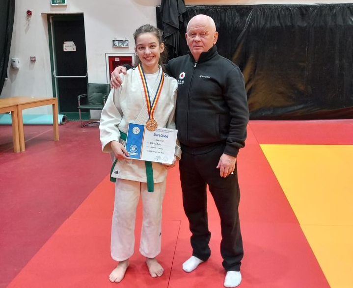 JUDO - Medalie de bronz la Naționa-lele U18 la doar 14 ani