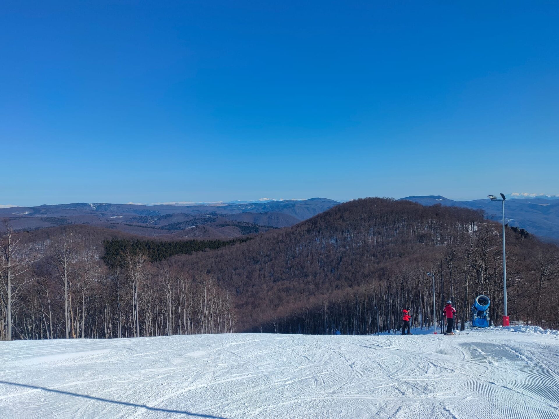 Vreme minunată și pârtie de vis la Luna Șes
