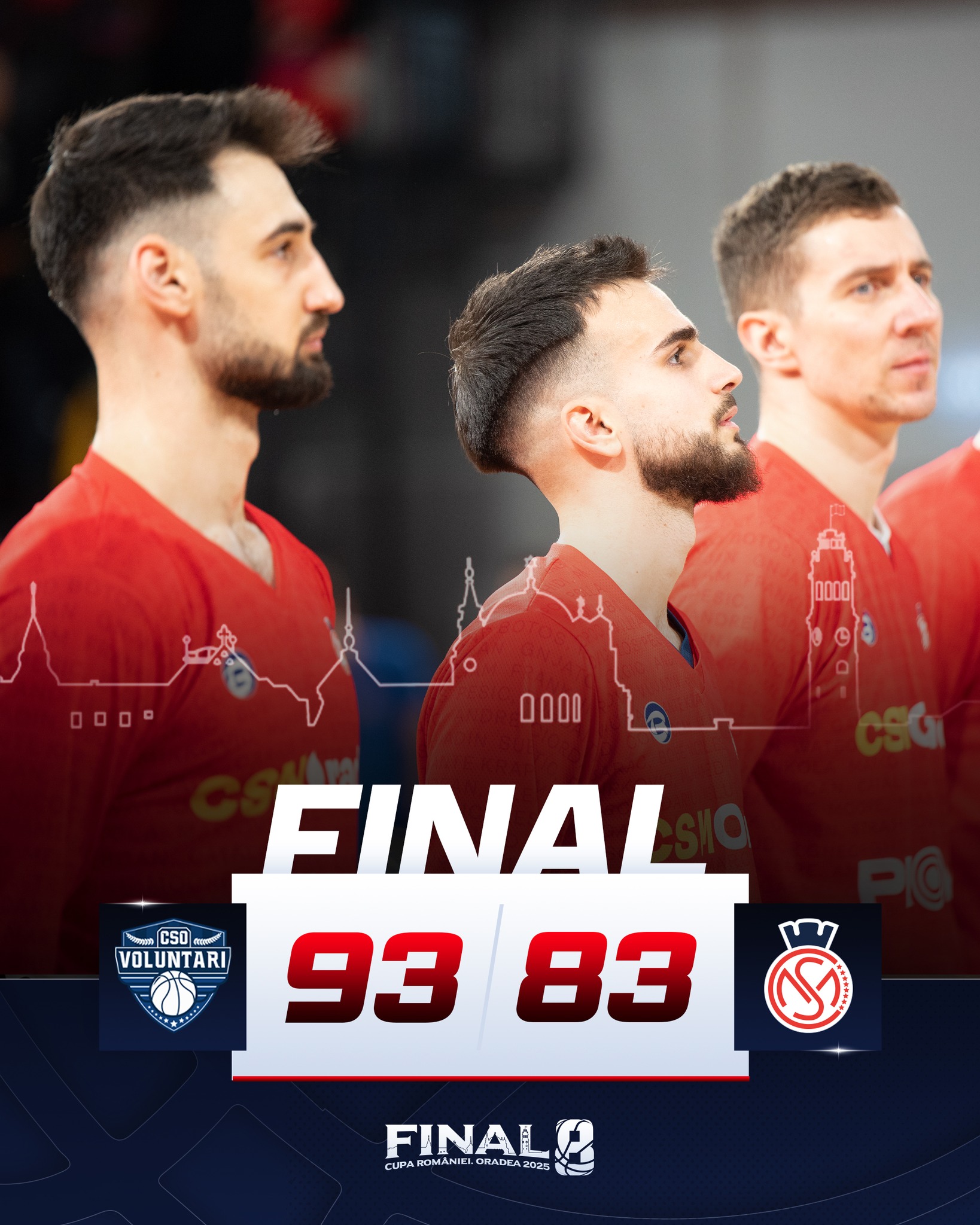 Blestemul continuă: a 8-a finală de Cupa României pierdută de CSM Oradea