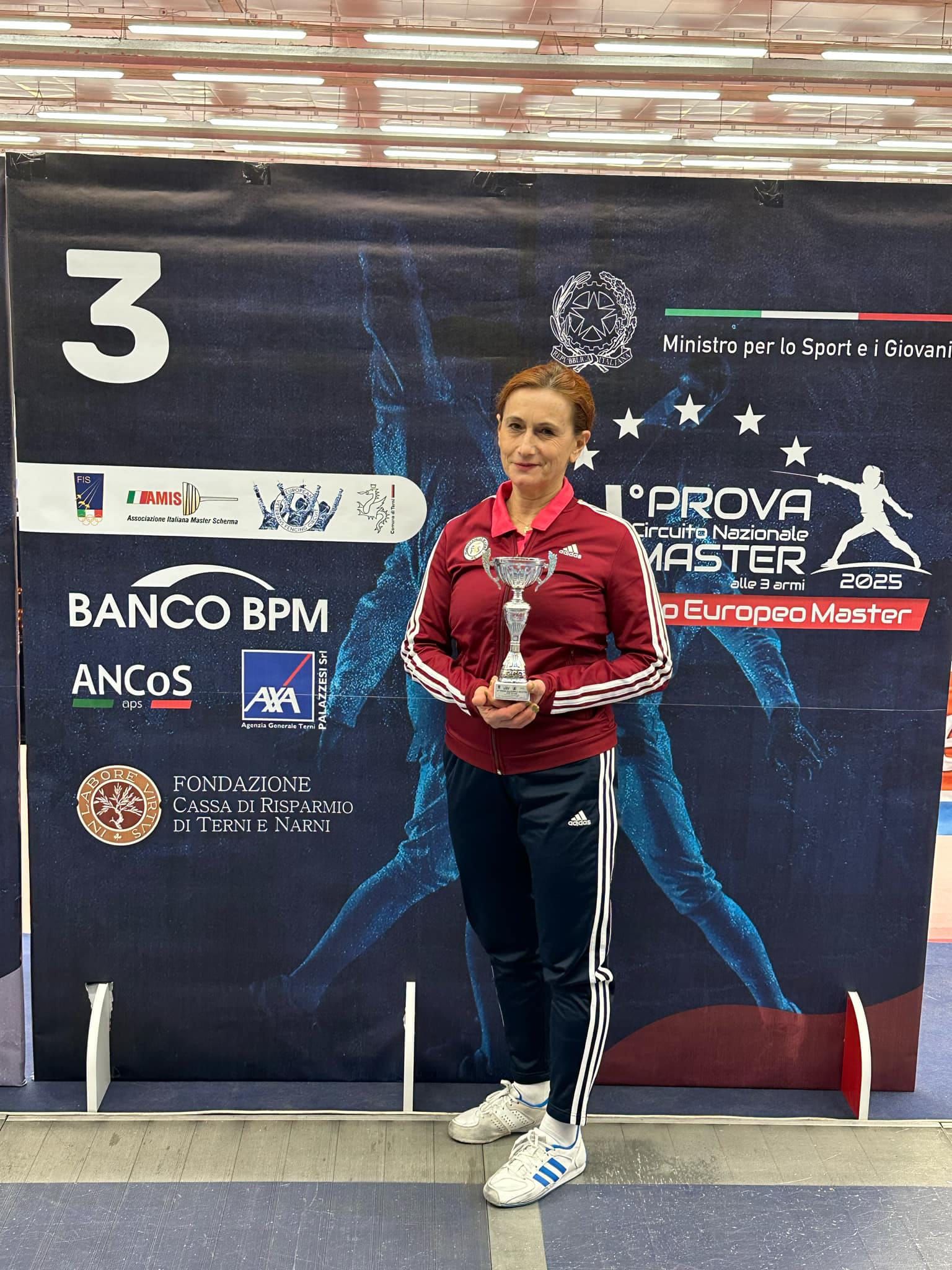 Bronz pentru Szereday Judith în etapa a 3-a a Circuitului European de Veterani din Italia