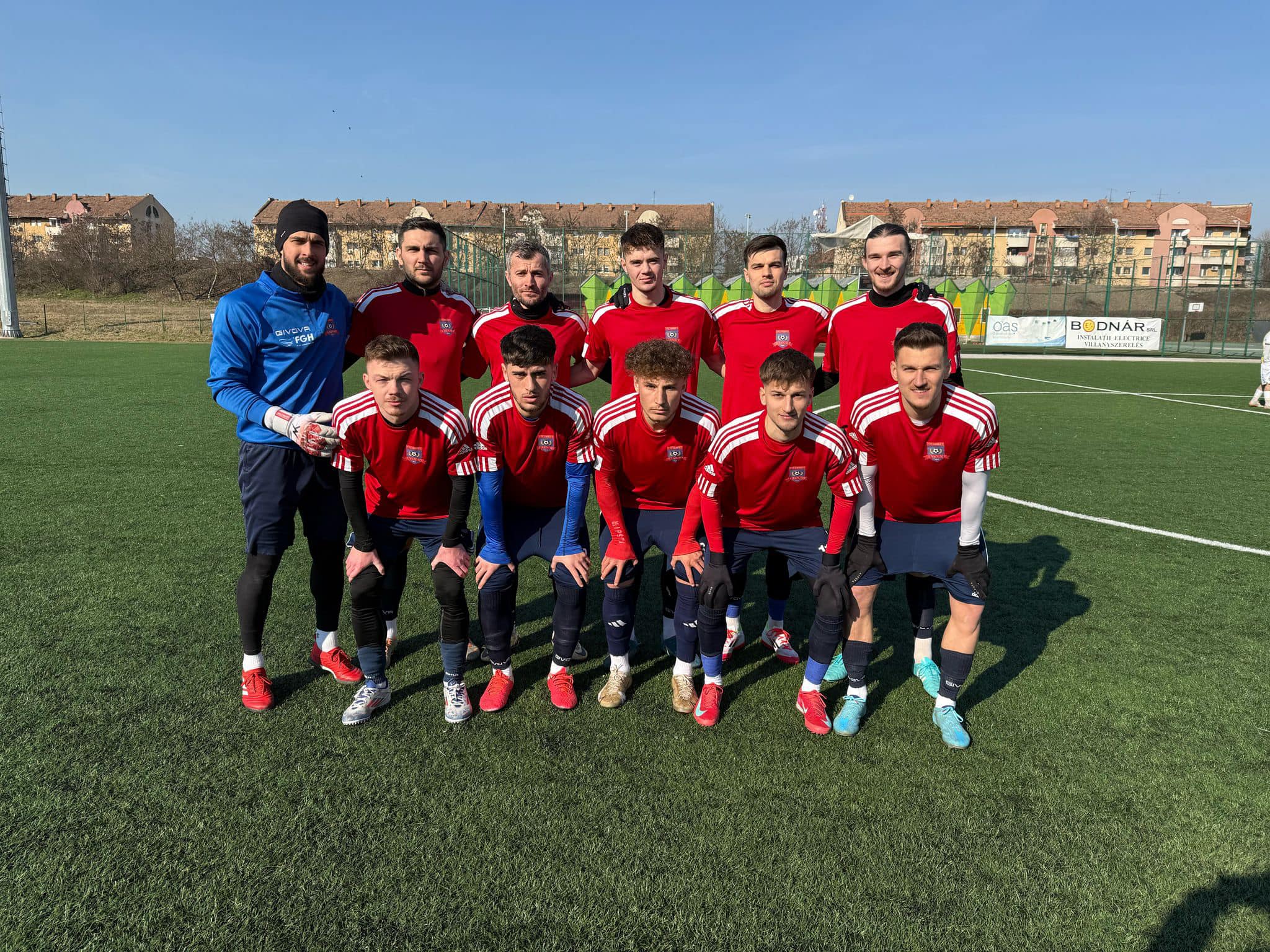 Succes de moral înaintea primului meci oficial din Liga a 3-a
