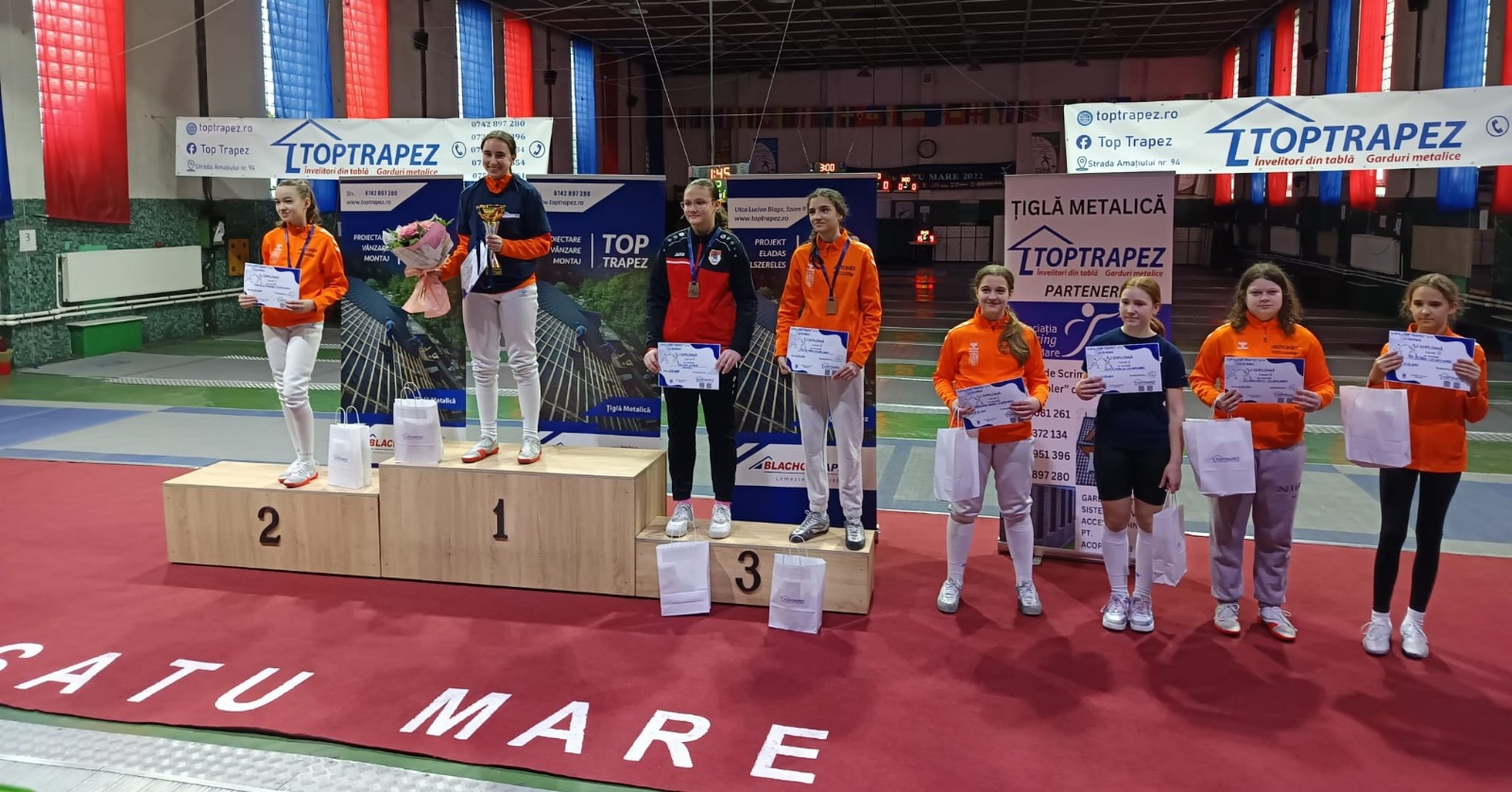 Denisa Crișan a câștigat prima ediție a Cupei Top Trapez la spadă