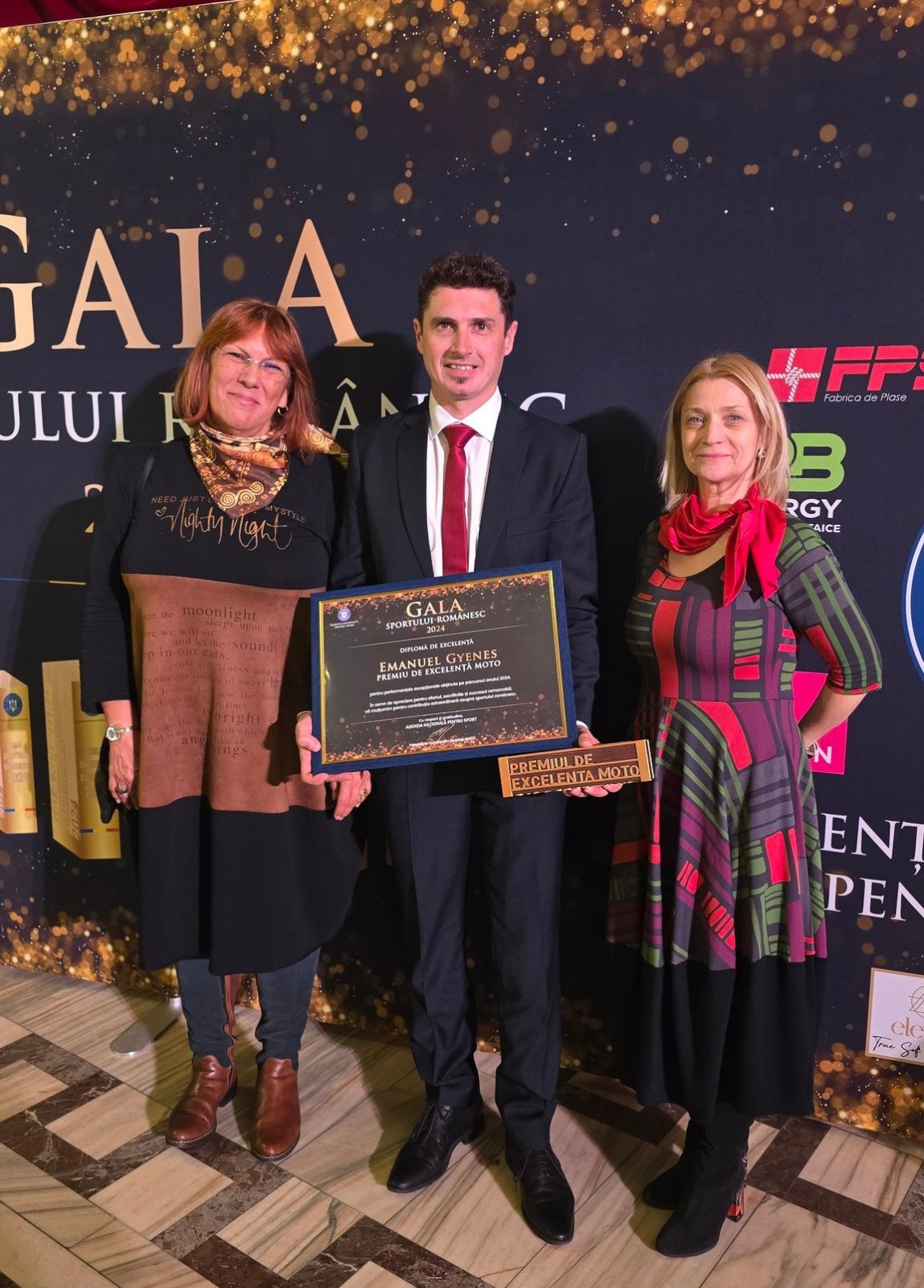 SuperMani Gyenes- Premiul Excelență în Moto la Gala Sportului Românesc!
