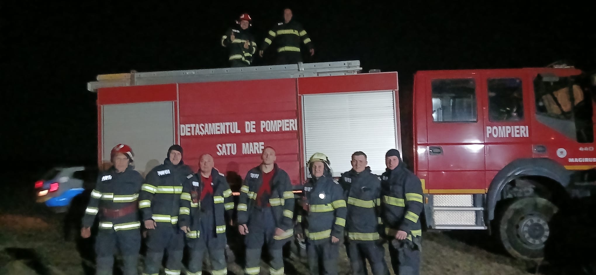 FOTO. Pompierii sătmăreni trag un semnal de alarmă în ceea ce privește vegetația uscată!