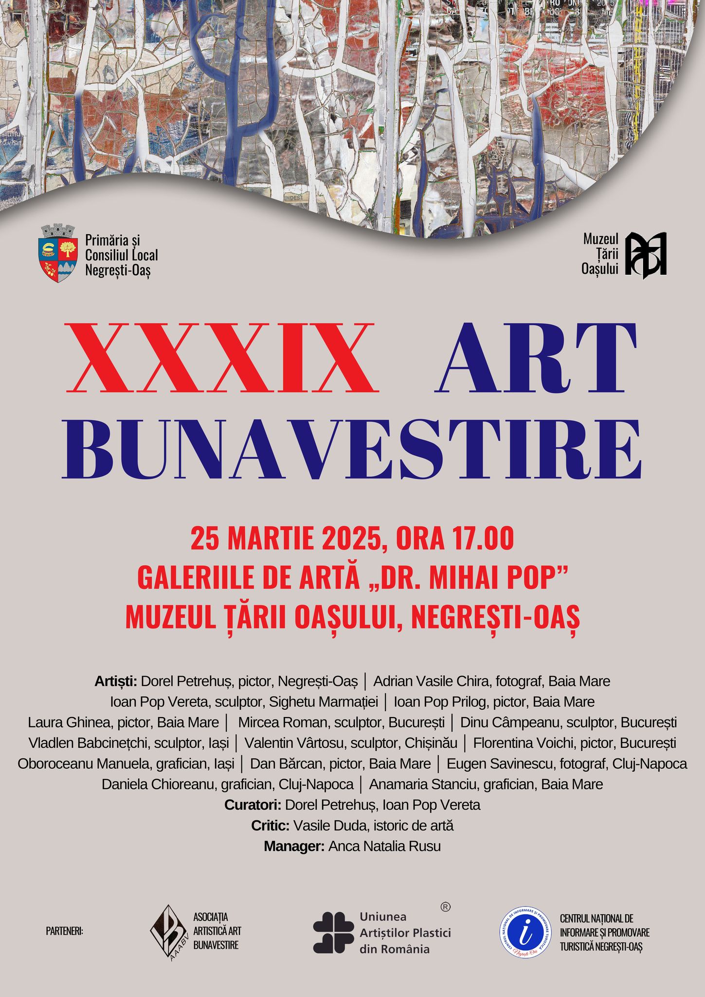 Negrești-Oaș își deschide porțile artei: Vernisajul „ART Bunavestire” – ediția a XXIX-a