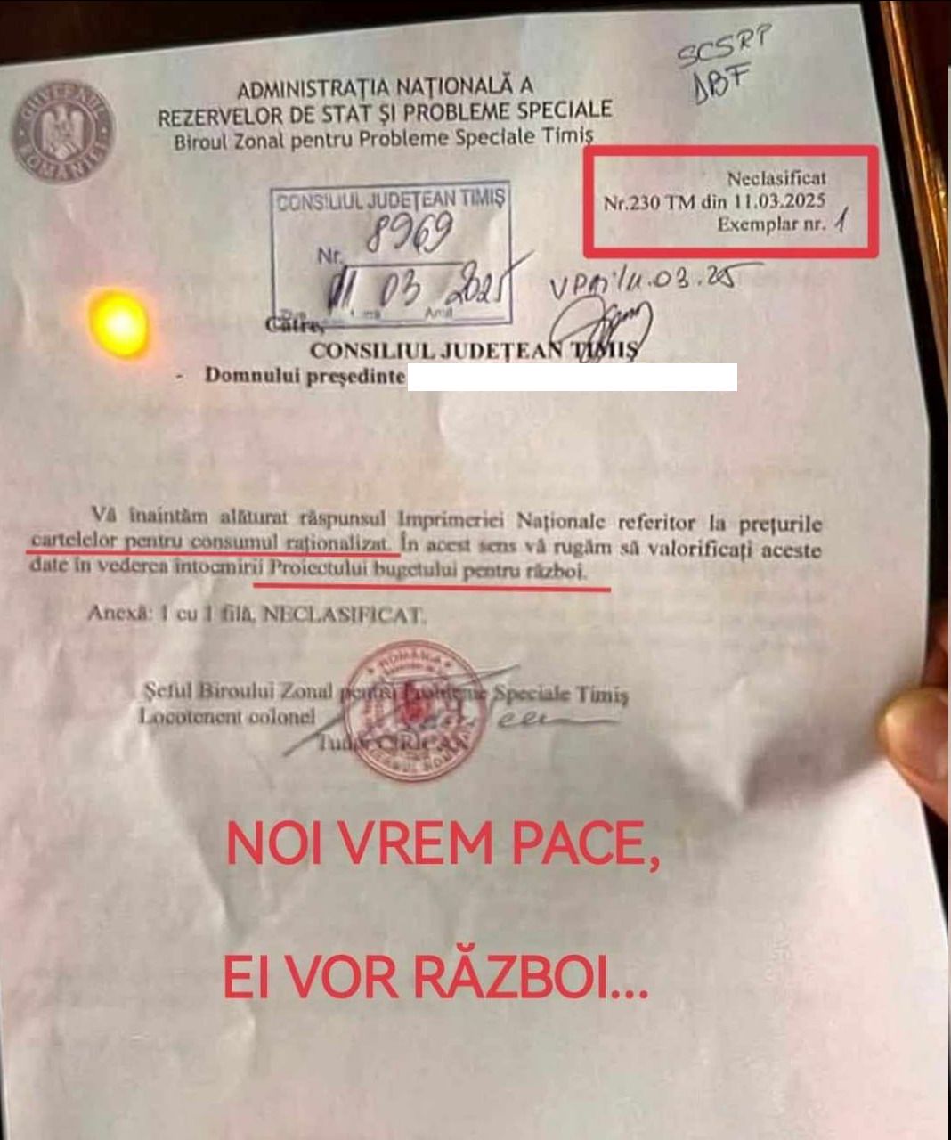 Pace ție, cititorule!