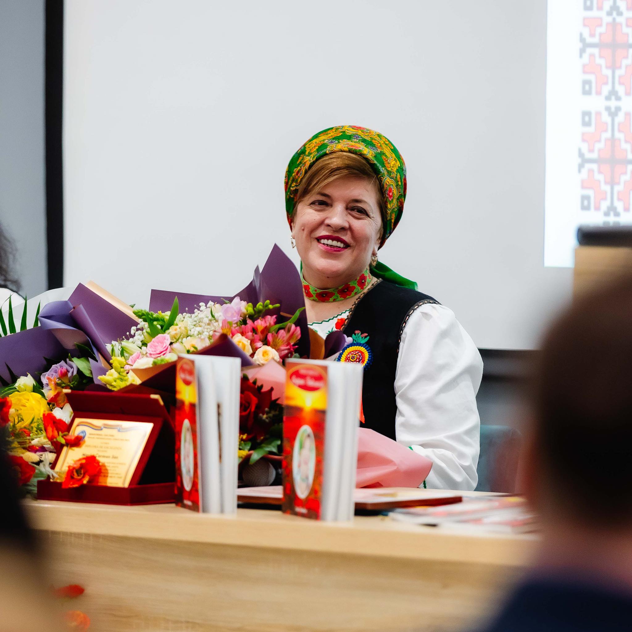 Medalion cultural aniversar Maria Carmen Sas - 60