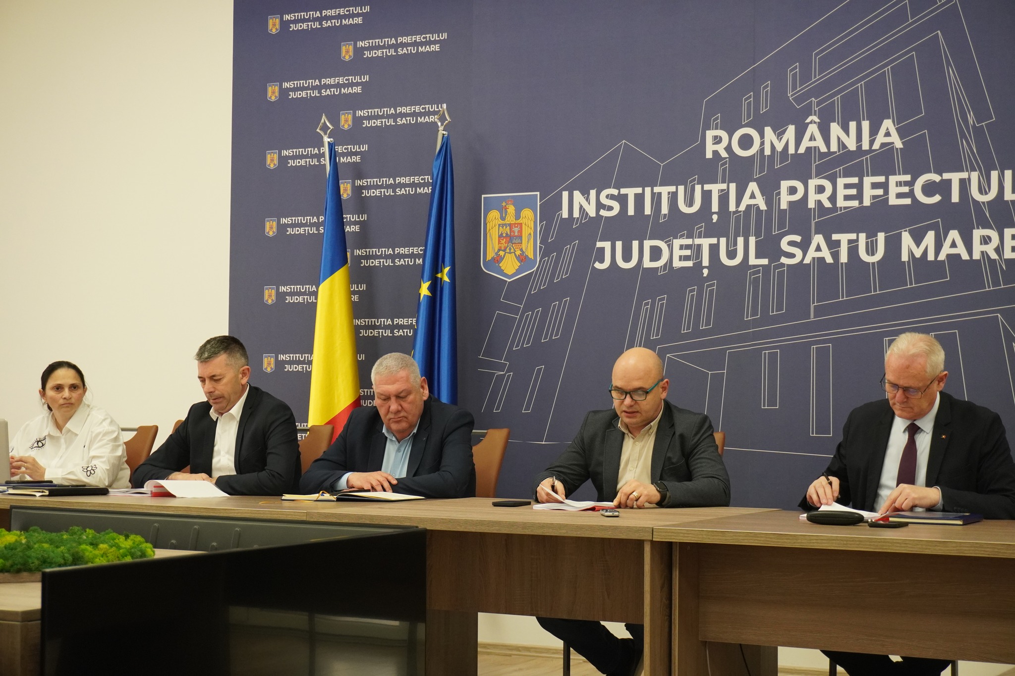 Ședința Comisiei județene de fond funciar, la Prefectură