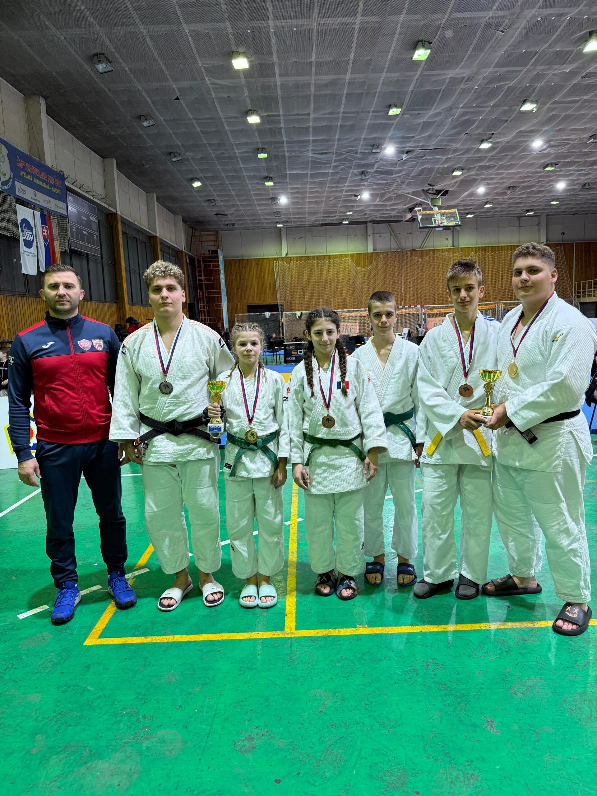 Judoka de la CSM Olimpia și CS Satu Mare au impresionat la Bratislava