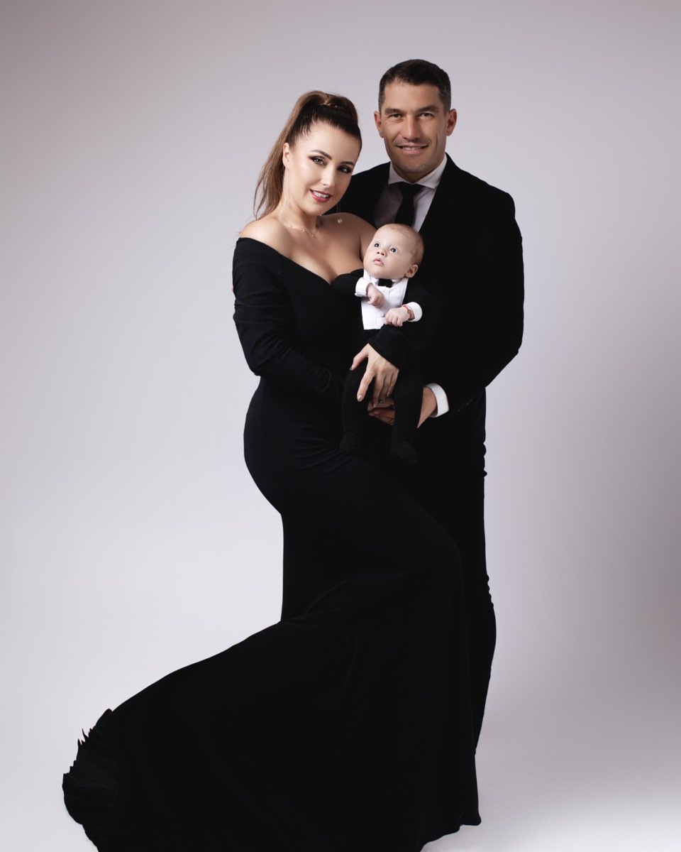 Kovacs Istvan, prima apariție publică împreună cu băiețelul său, Enzo