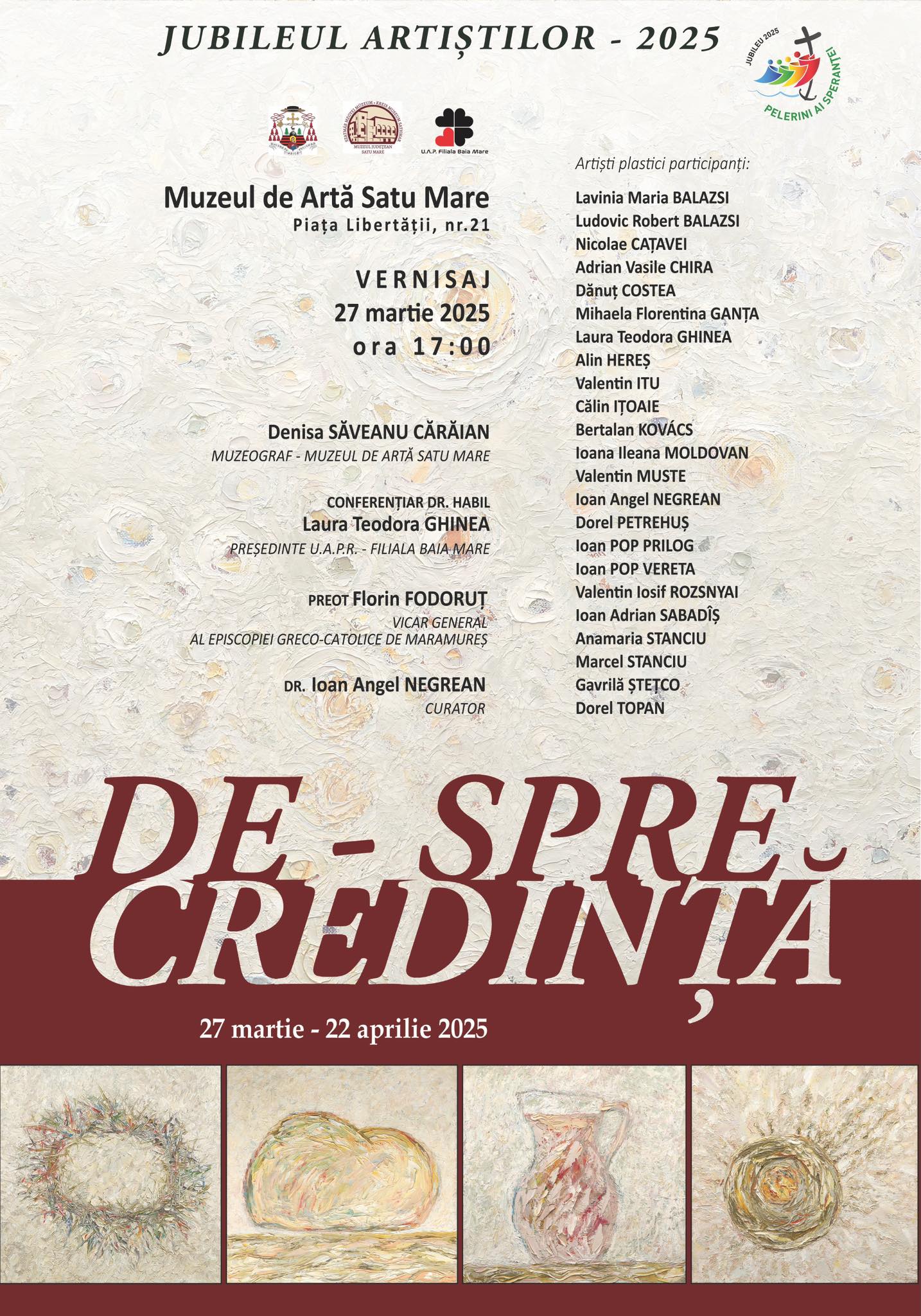 Vernisajul expoziției „DE-SPRE CREDINȚĂ”, la Muzeul de Artă