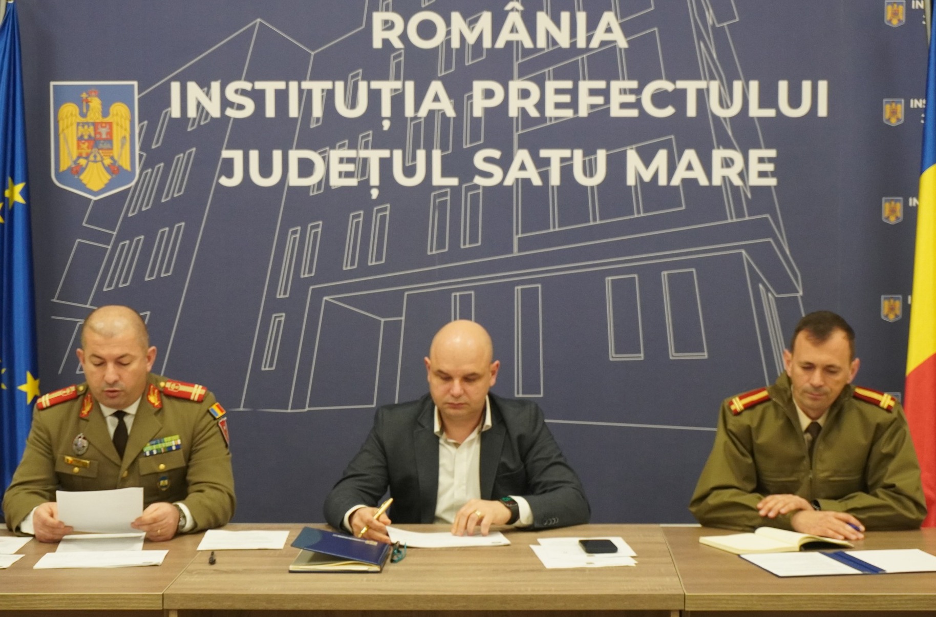 Ședința Comisiei Mixte de Rechiziții a Județului Satu Mare: Planuri și strategii pentru anul 2025