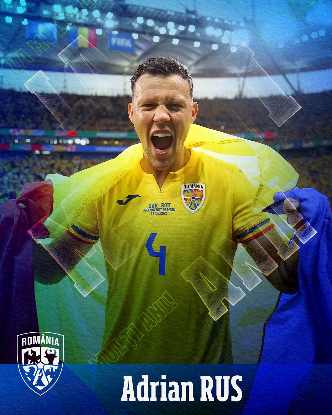 FRF - Adrian Rus , o nouă aniversare în cantonamentul Naționalei României