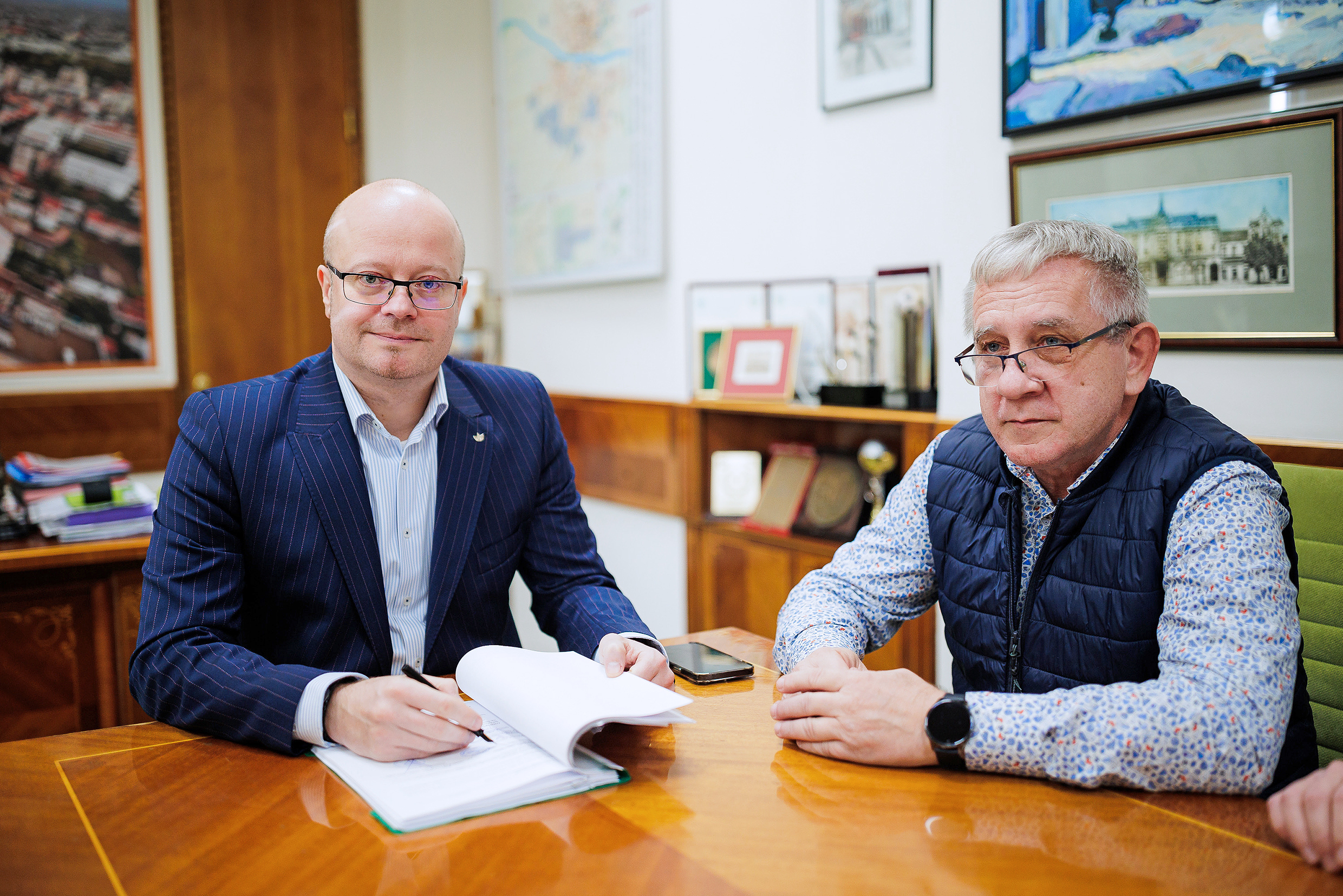 S-a semnat contractul la obiectivul de investiții ,,Bazin de retenție ape pluviale la S.P.A.U. Fabricii"