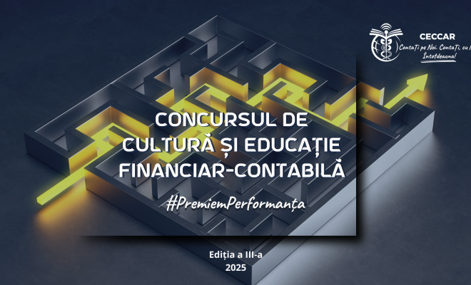 Concursul de cultură și educație financiar-contabilă ediția a III-a