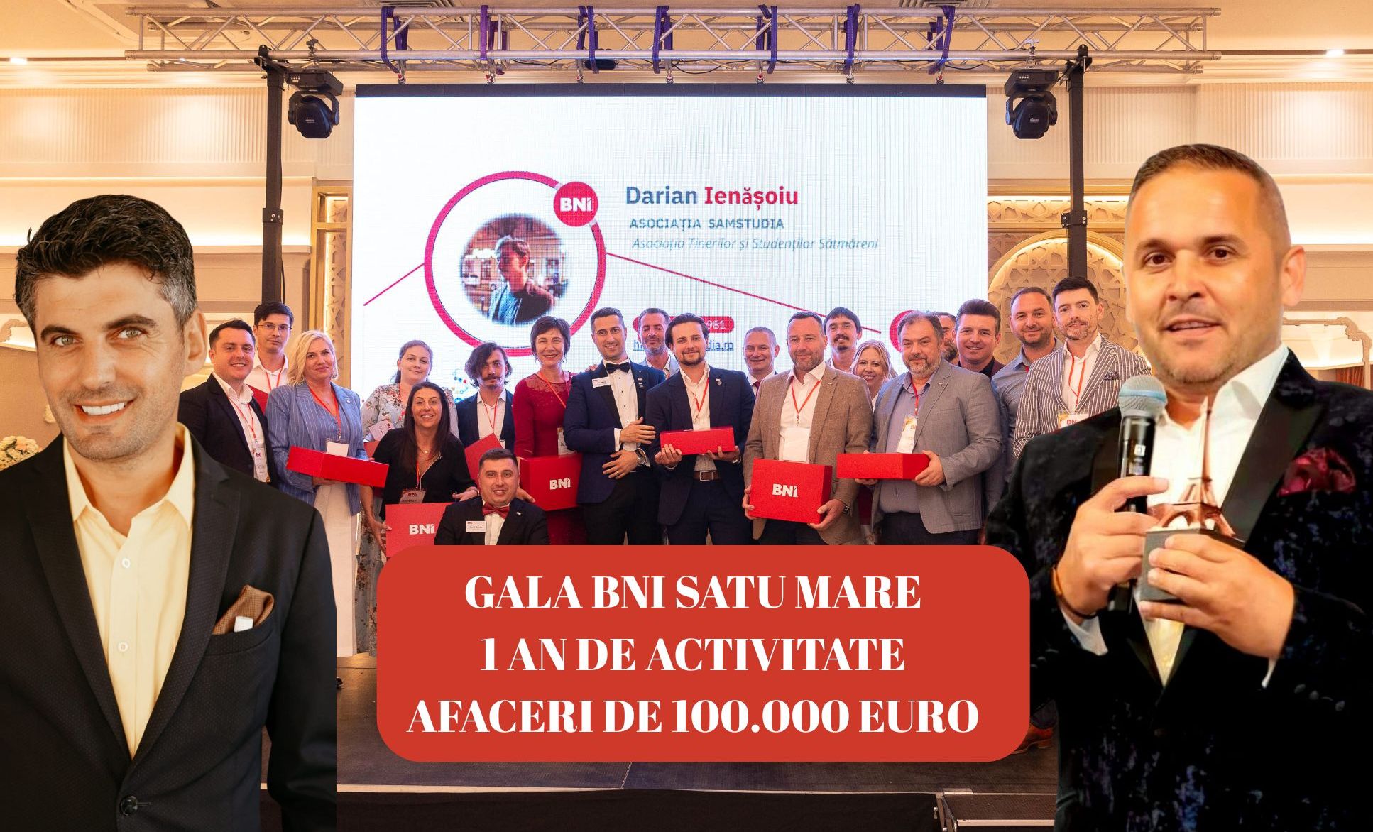 Se apropie Gala BNI Satu Mare. Înscrierile se apropie de final-  afaceri de 100.000 de euro!
