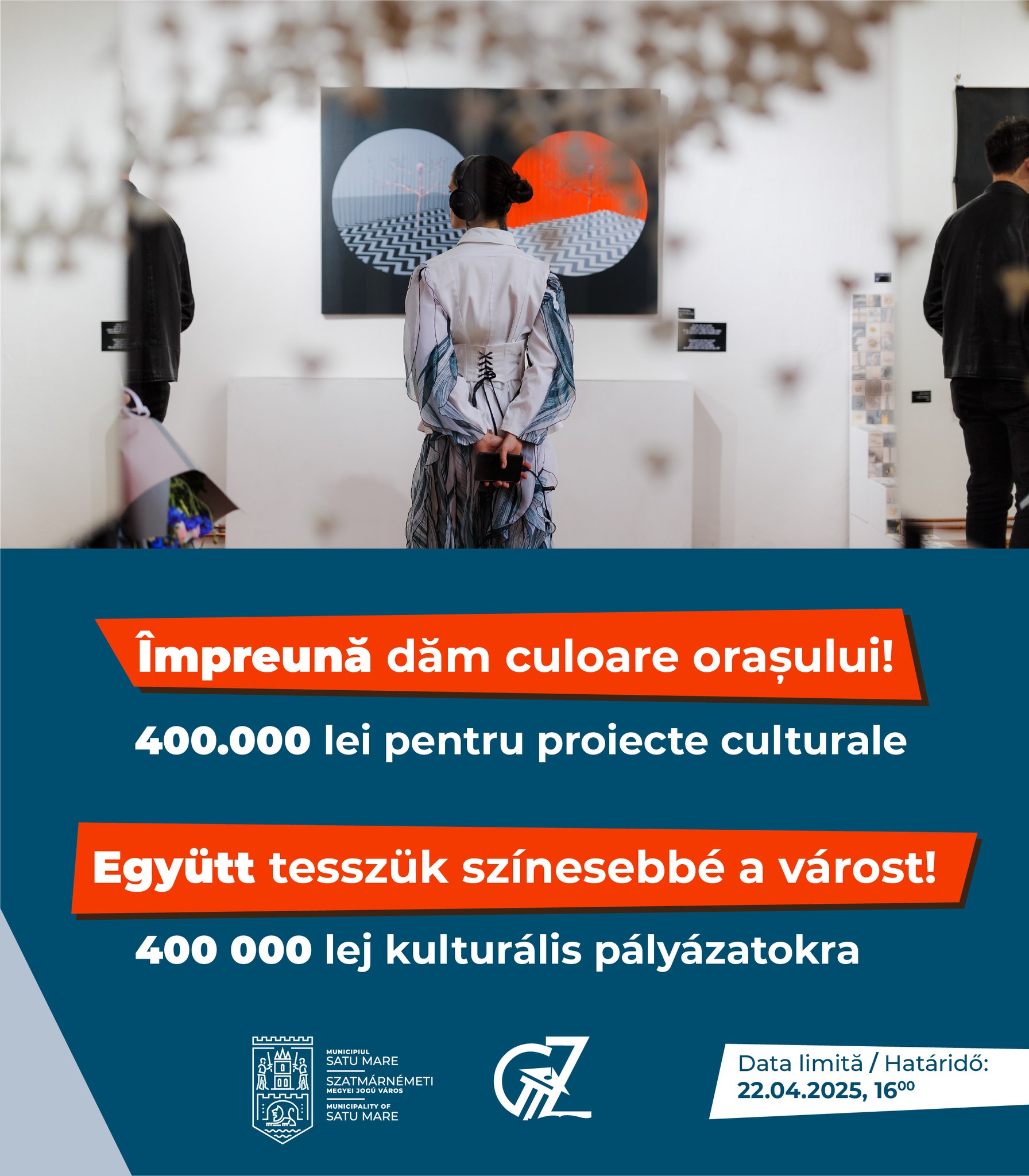 Concurs de proiecte cu finanțări nerambursabile: Împreună dăm culoare orașului