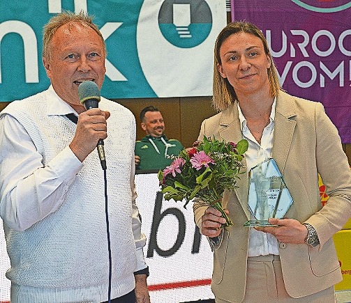 Fosta jucătoare de la CSM Satu Mare, Matea Tavic, antrenoarea anului în Germania