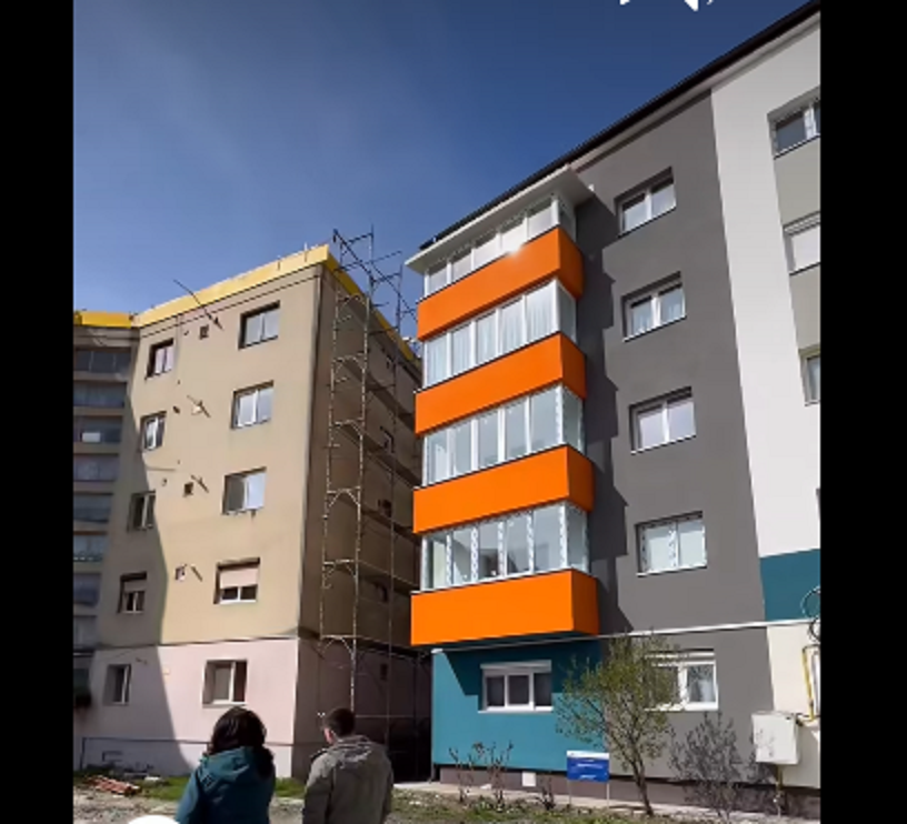 Reabilitarea termoenergetică a Blocului 9 din Ardud, un pas important spre eficiența energetică