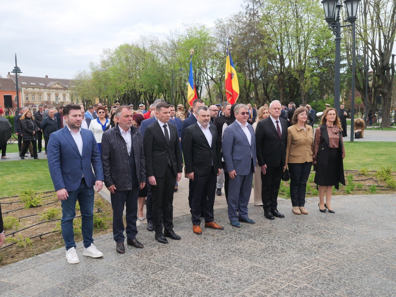 Delegaţia PSD, cea mai numeroasă la ceremonia de comemorare a 106 ani de la intrarea Armatei Române în Satu Mare