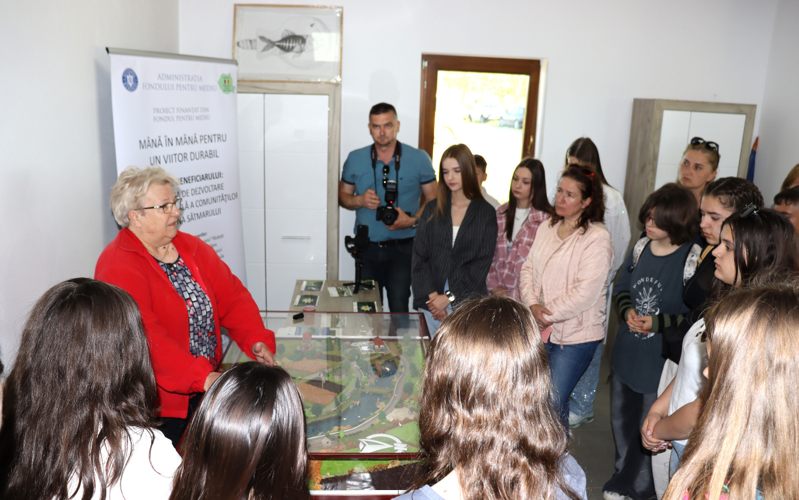 Prima activitate desfășurată în cadrul proiectului ”Mână în mână pentru un viitor durabil”