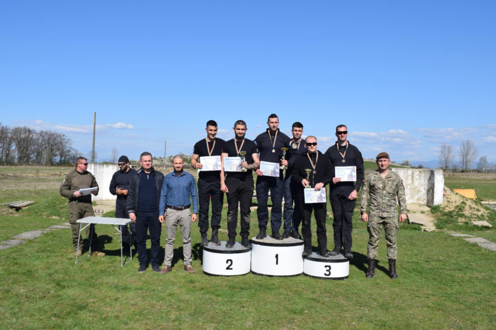 Jandarmii bihoreni au dominat Cupa structurilor de forță, ediția a doua