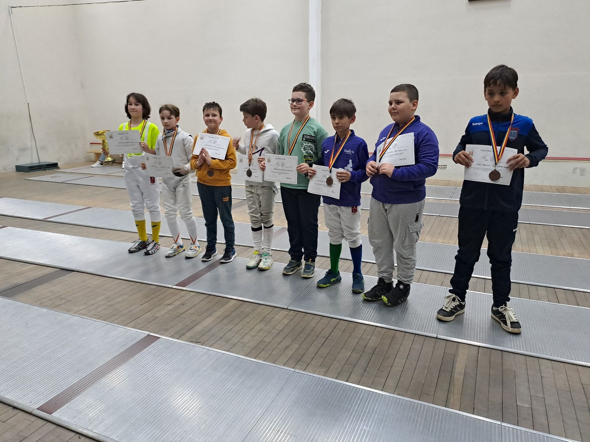 Bronz pentru floretistul Deme Alexander, la Cluj-Napoca