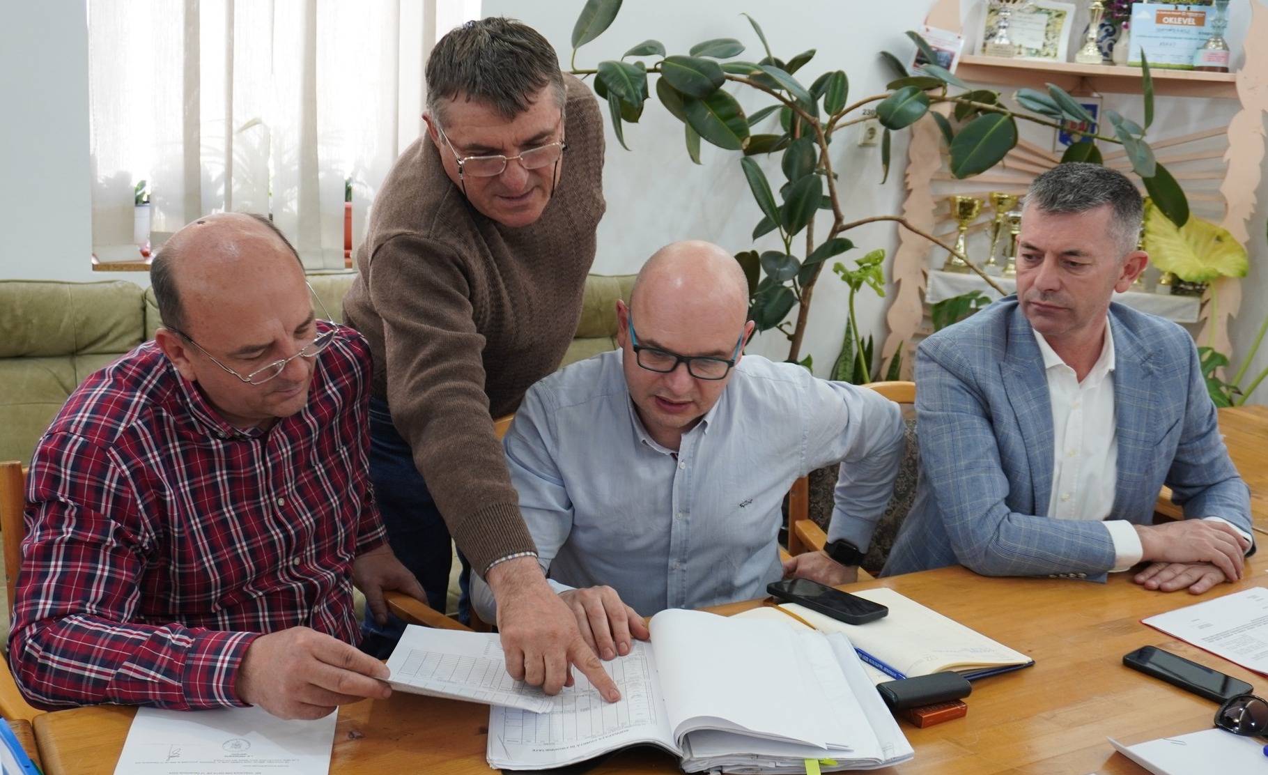 Întâlniri de lucru ale prefectului cu autoritățile locale – Analiza fondului funciar