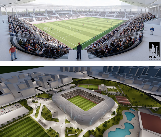 Noi investiții în sportul românesc. Încep lucrările  la noile stadioane Dinamo și Corvinul Hunedoara