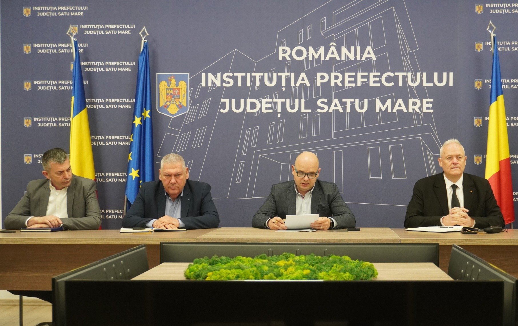 Ședința Comisiei Tehnice Județene pentru coordonarea activităților de organizare a alegerilor pentru Președintele României din anul 2025