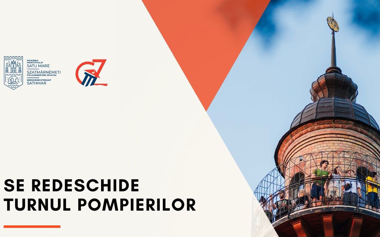 REVENIRE. Turnul Pompierilor își redeschide porțile: un nou sezon la înălțime în Satu Mare
