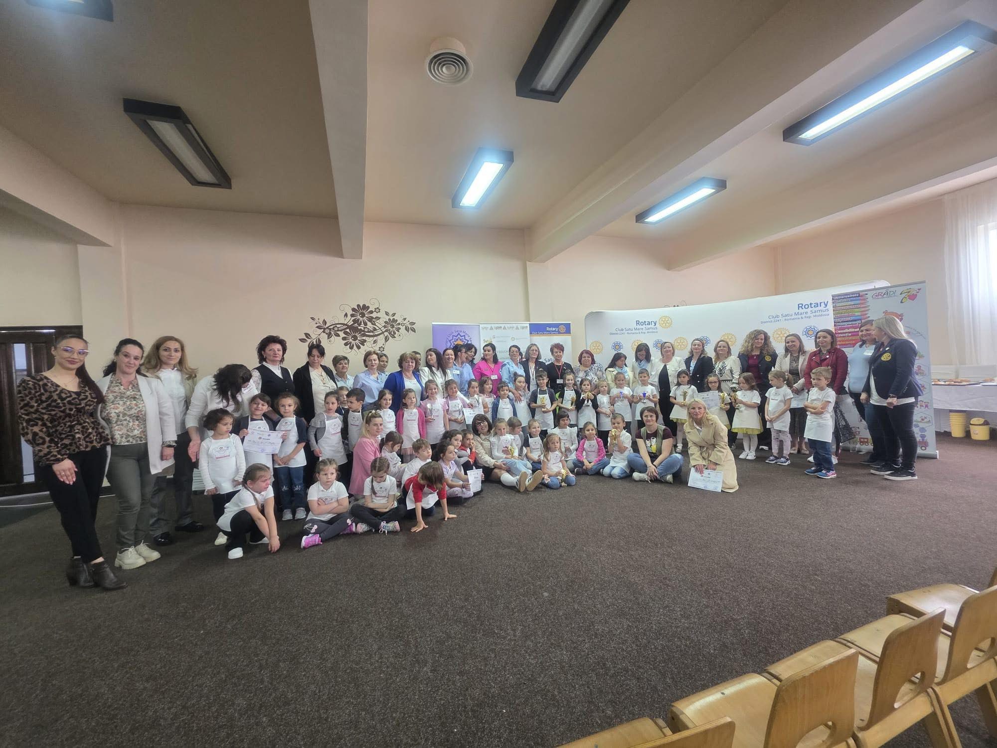 FOTO. „PetitCHEF” – un proiect de succes dedicat celor mai mici bucătari din județul Satu Mare