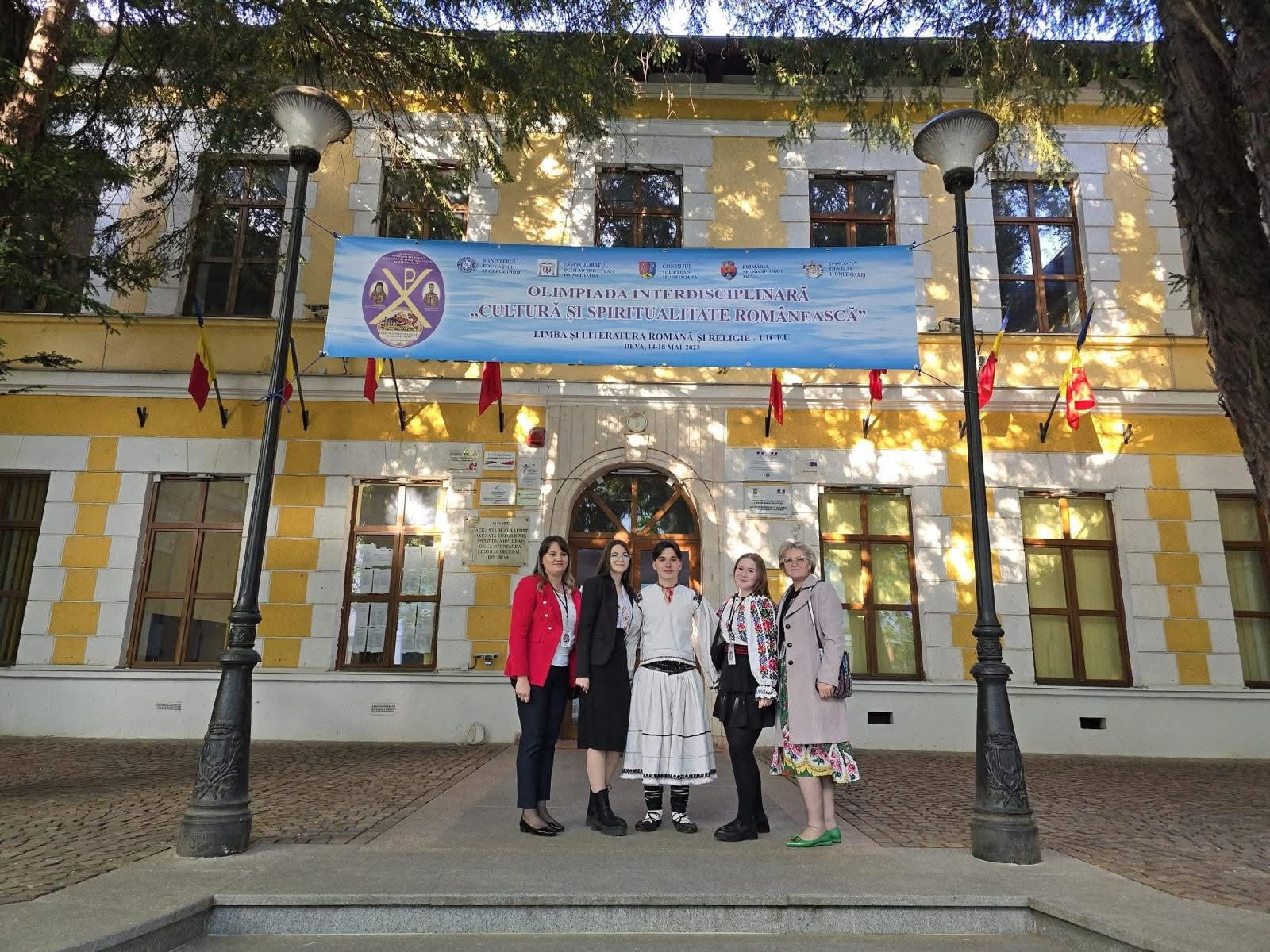 Eminescienii sătmăreni premiați la Olimpiada Națională Interdisciplinară "Cultură și Spiritualitate Românească"