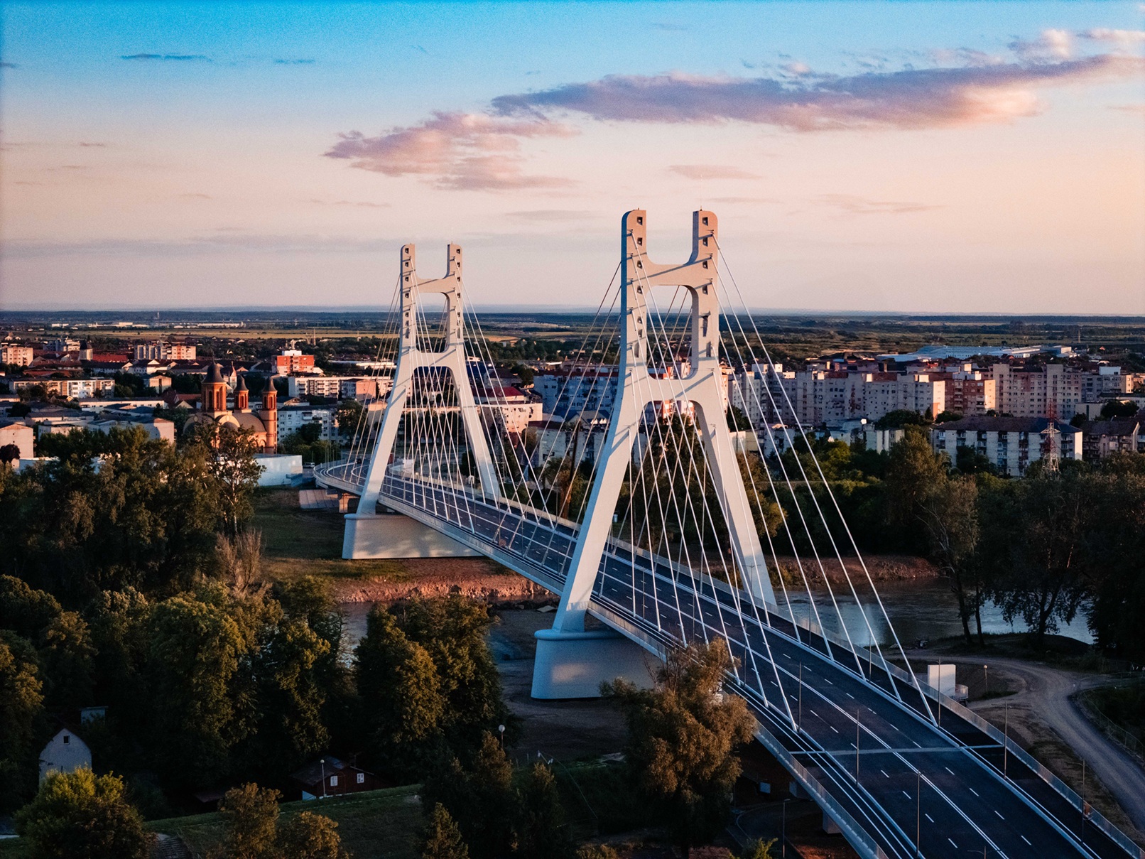 STRABAG România predă comunității  Podul Transilvania din Satu Mare