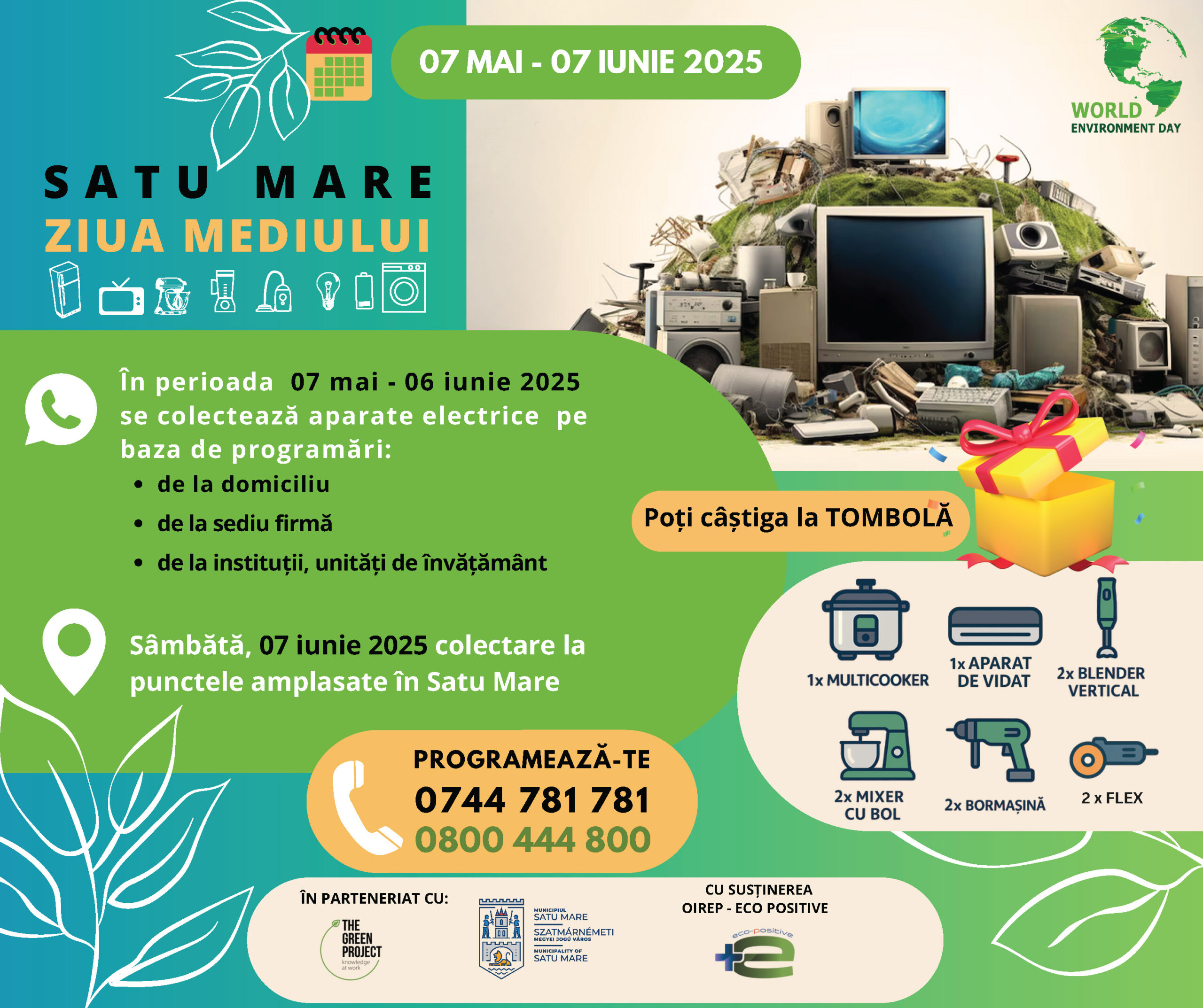 Campanie de colectare a deșeurilor de echipamente electrice și electrocasnice 