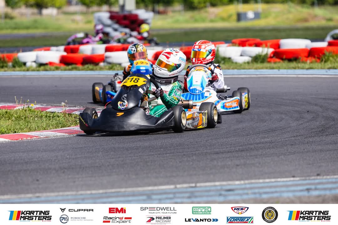 Un nou podium pentru Darren Betea  la Romanian Karting Masters