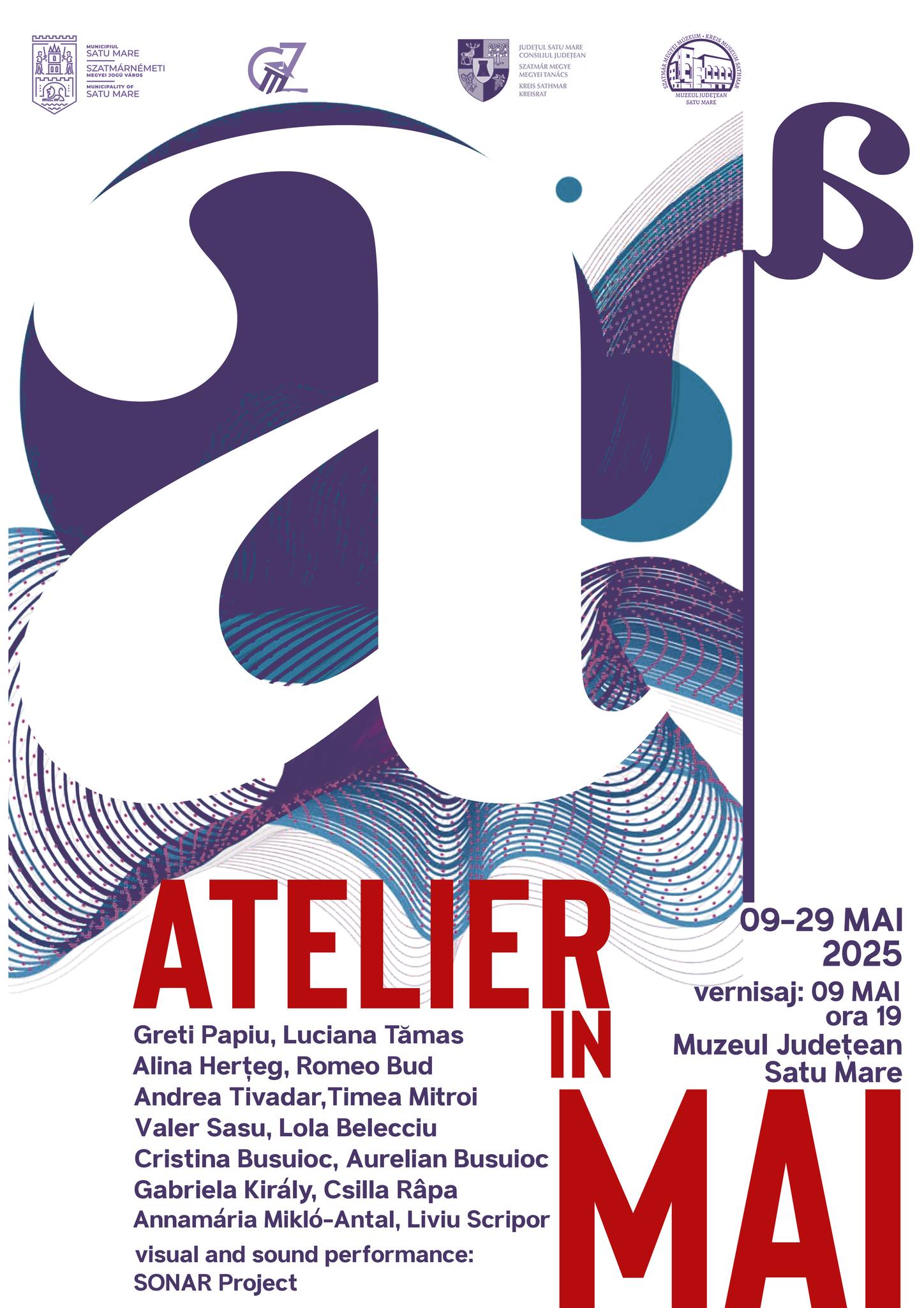 ”Atelier în Mai” - expoziție de artă contemporană
