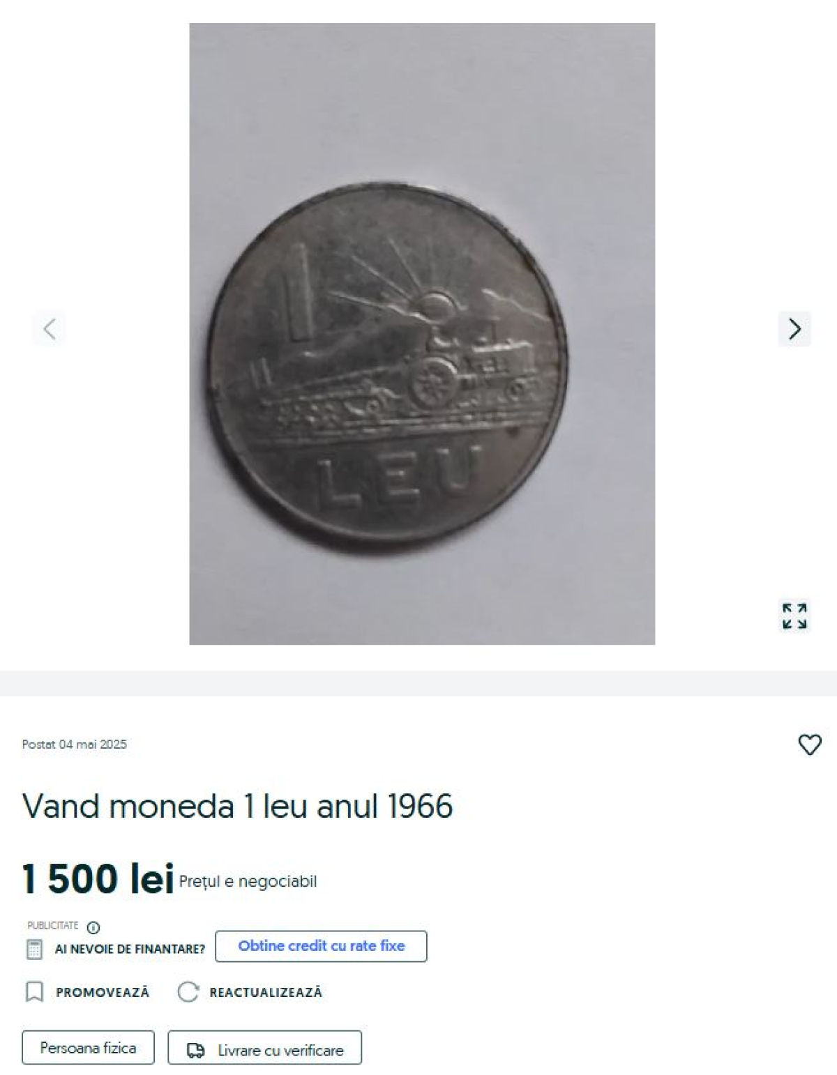 Cât mai e... leul de pe OLX!
