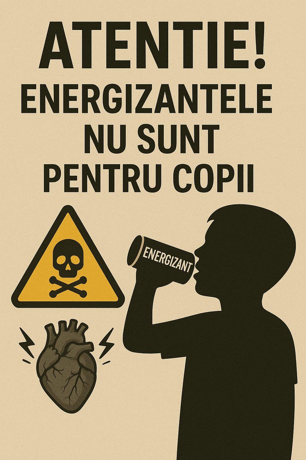 Pericolele băuturilor energizante asupra minorilor