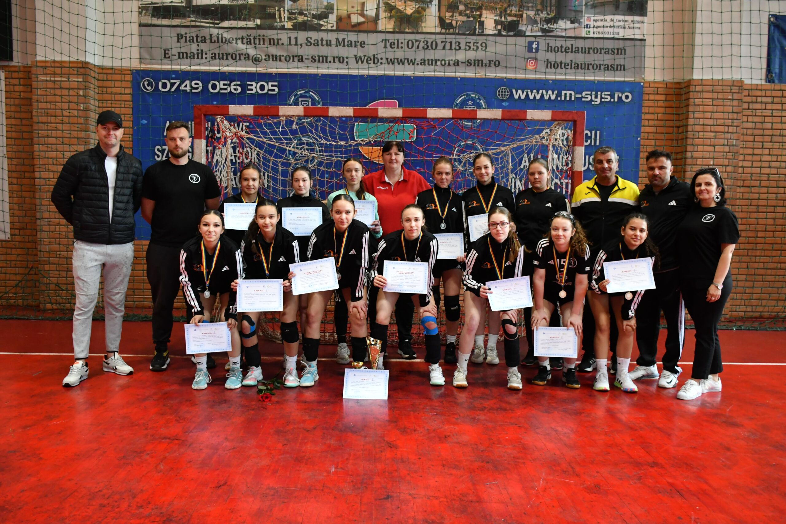 Echipa Școlii Gimnaziale ”Petofi Sandor” din Livada, argint la faza finală a Olimpiadei Naționale a Sportului Școlar