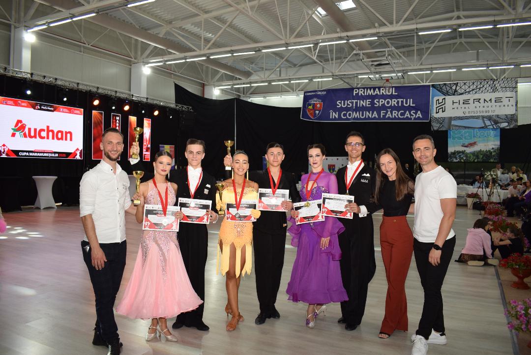 Loga Dance School pe podium, în weekend, la două competiții, în Maramureș și Republica Moldova