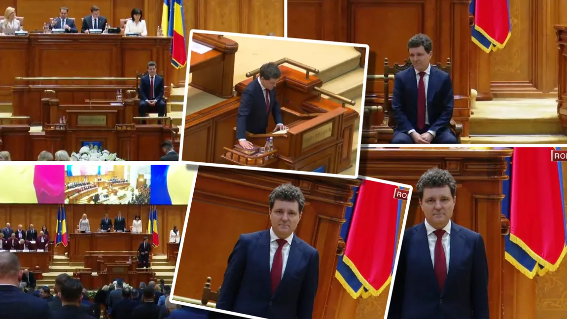 Nicușor Dan a depus jurământul în plenul comun al Parlamentului. „Jur să-mi dăruiesc toată puterea şi priceperea pentru propăşirea spirituală şi materială a poporului român”