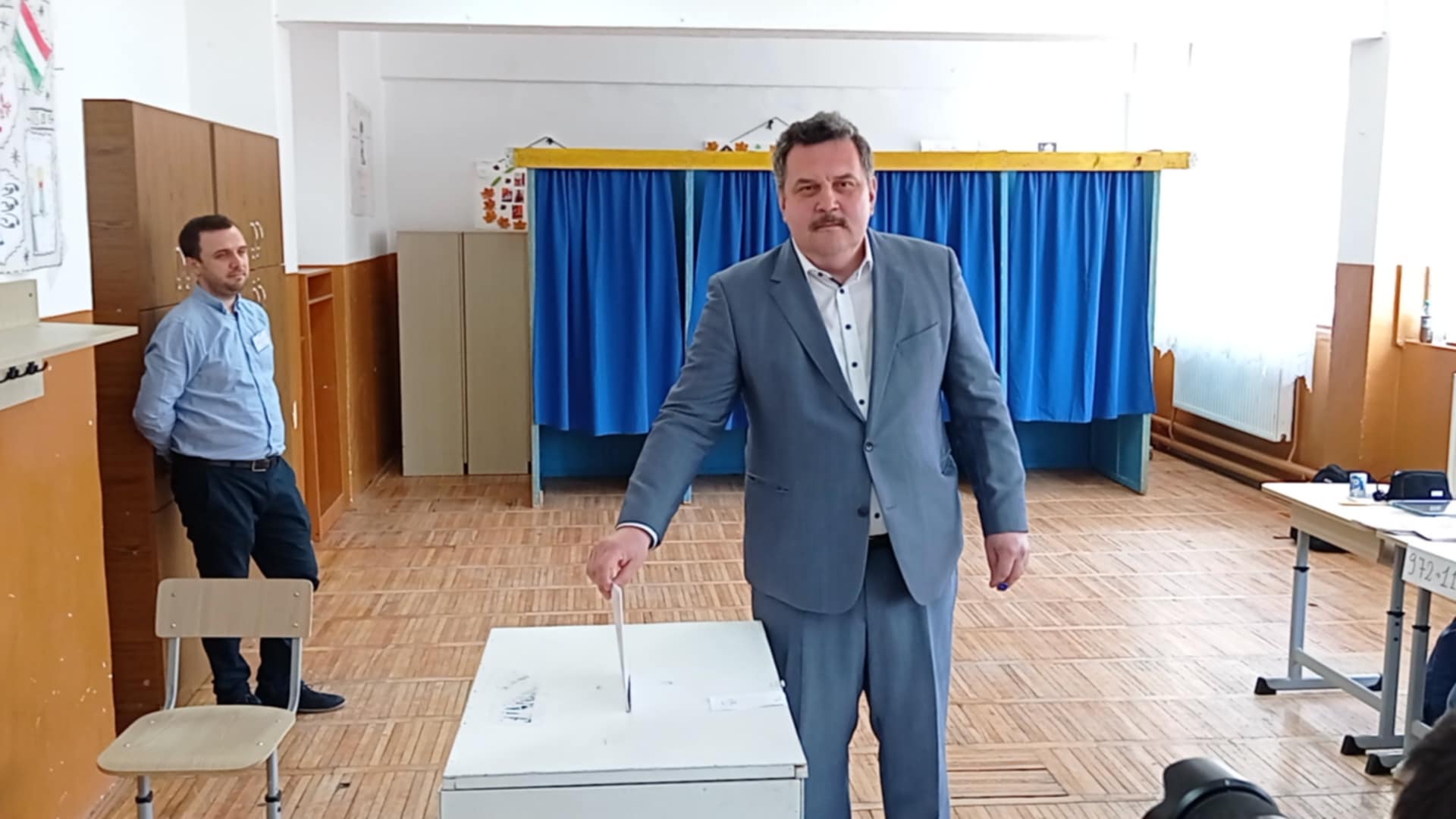 Pataki Csaba: "Am venit la urne cu gândul de a vota un canditat care asigură o stabilitate și o direcție care duce înainte această țară"