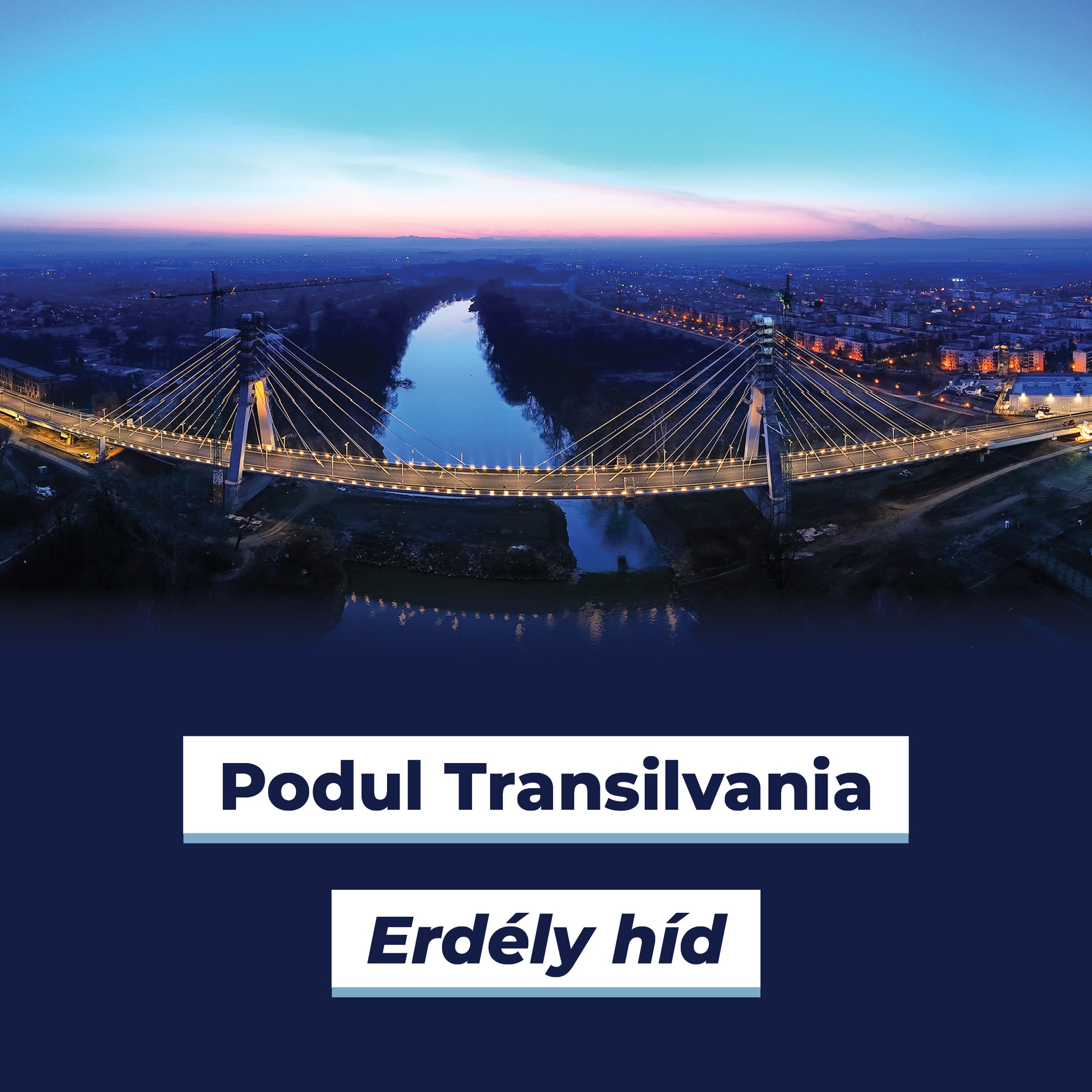 Podul hobanat din Satu Mare a fost ”botezat”. Ce nume va purta și când va fi inaugurat