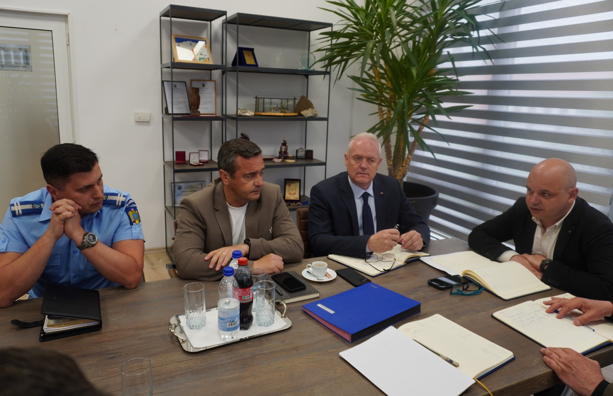 Ședință de lucru la Prefectură cu șefii structurilor Ministerului Afacerilor Interne