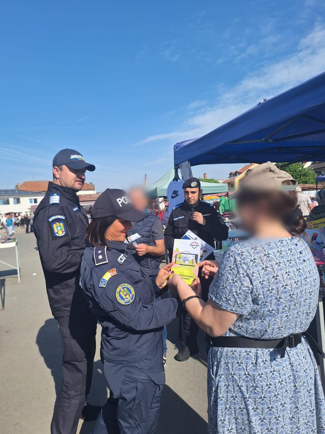 Activități informativ-preventive desfășurate de polițiștii sătmăreni