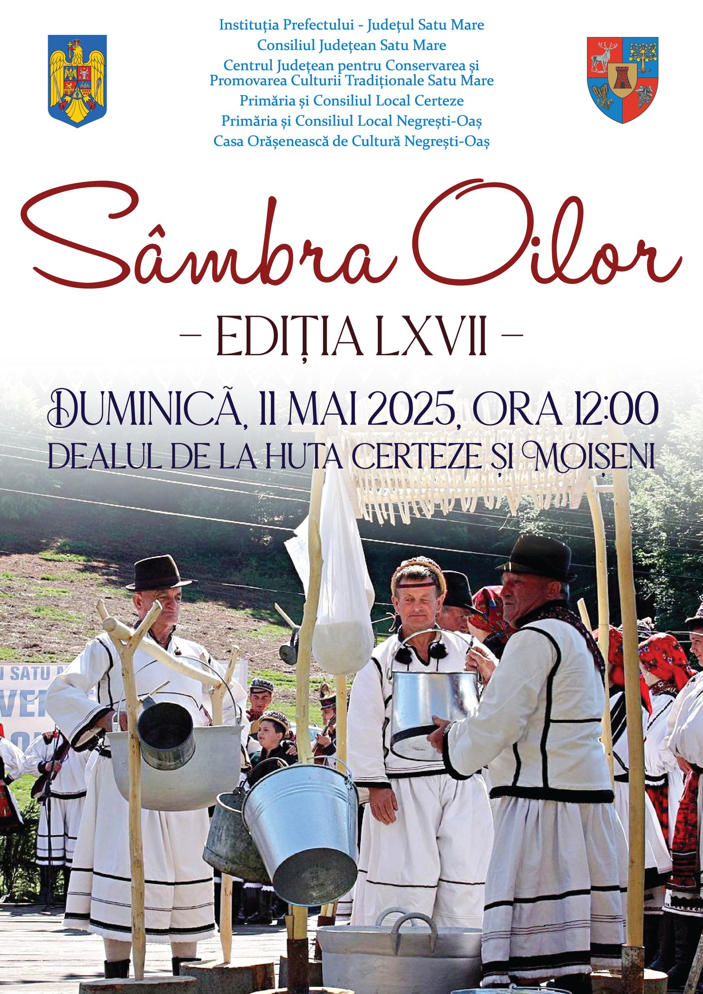 Sâmbra Oilor 2025. Programul celei mai îndrăgite sărbători păstorești din Țara Oașului