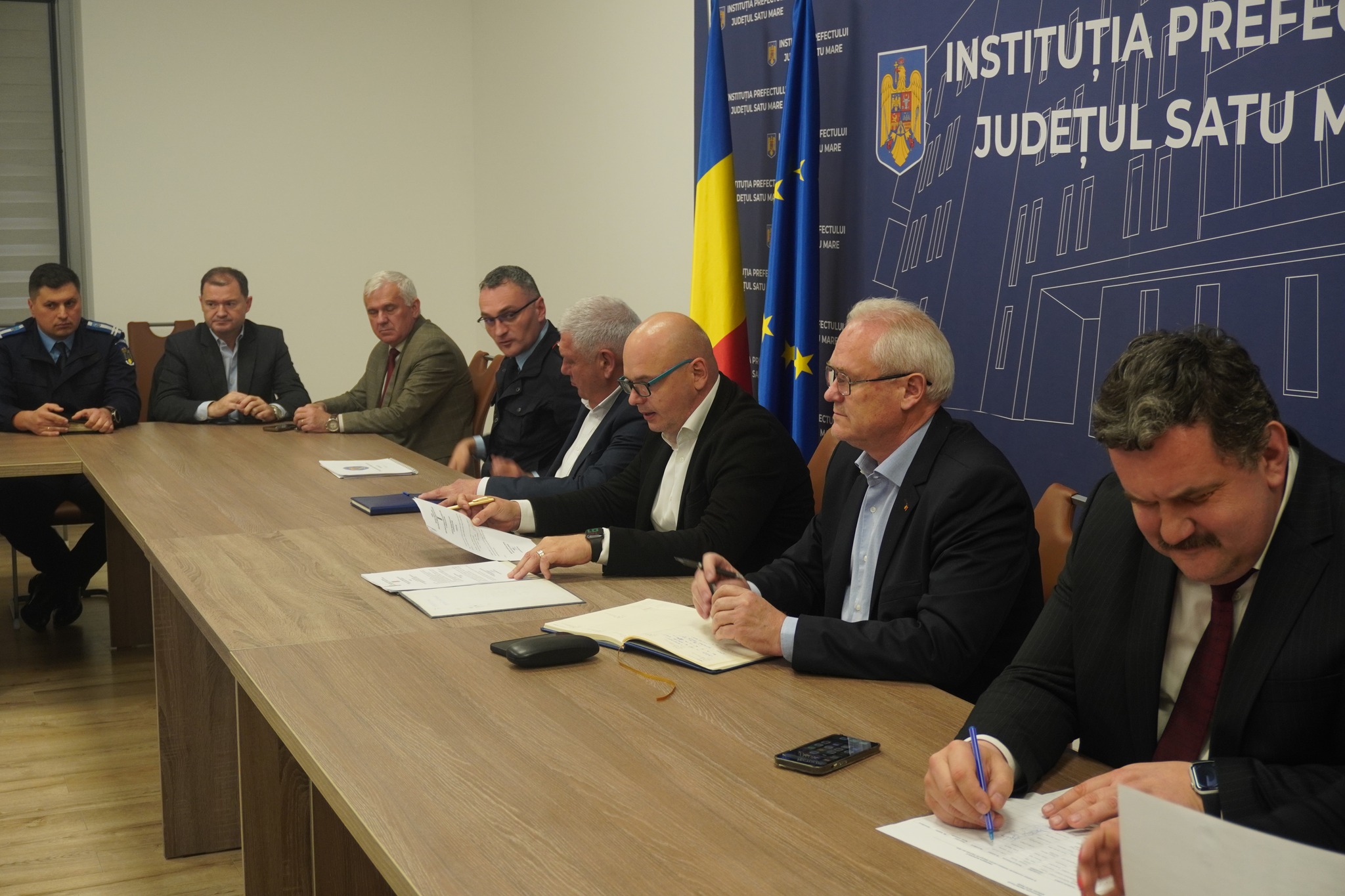 Ședința extraordinară a Comitetului  Judeţean pentru Situaţii de Urgenţă Satu Mare