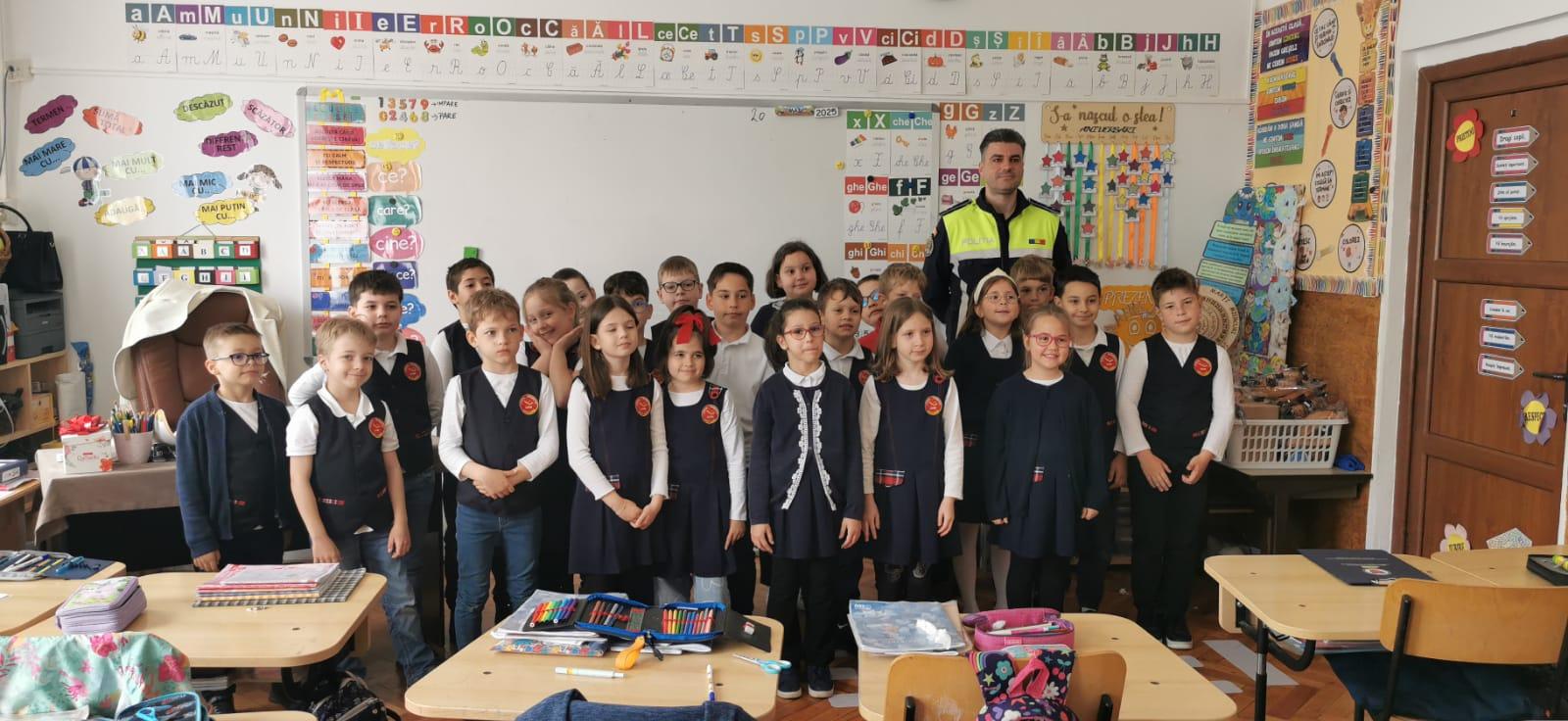 Activități preventive desfășurate de către polițiștii sătmăreni în Săptămâna Națională a Siguranței Rutiere