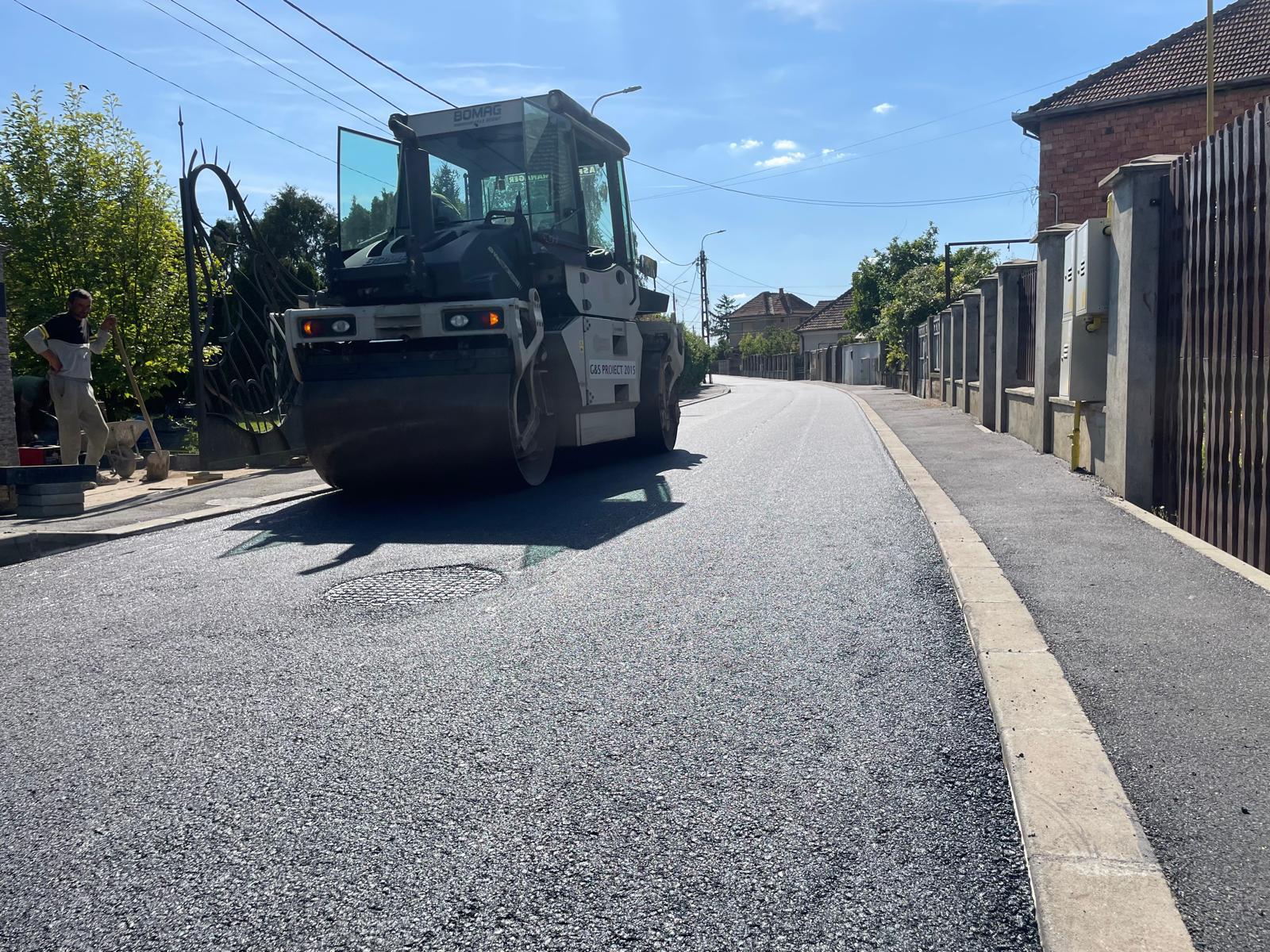 Reabilitarea străzii Regele Ferdinand din Satu Mare, finalizată prin programul "Anghel Saligny"